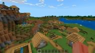 For biome variety and a comfortable spawn area, Bedrock users may want to give this seed a look (Image via u/tylerofcool/Reddit)
